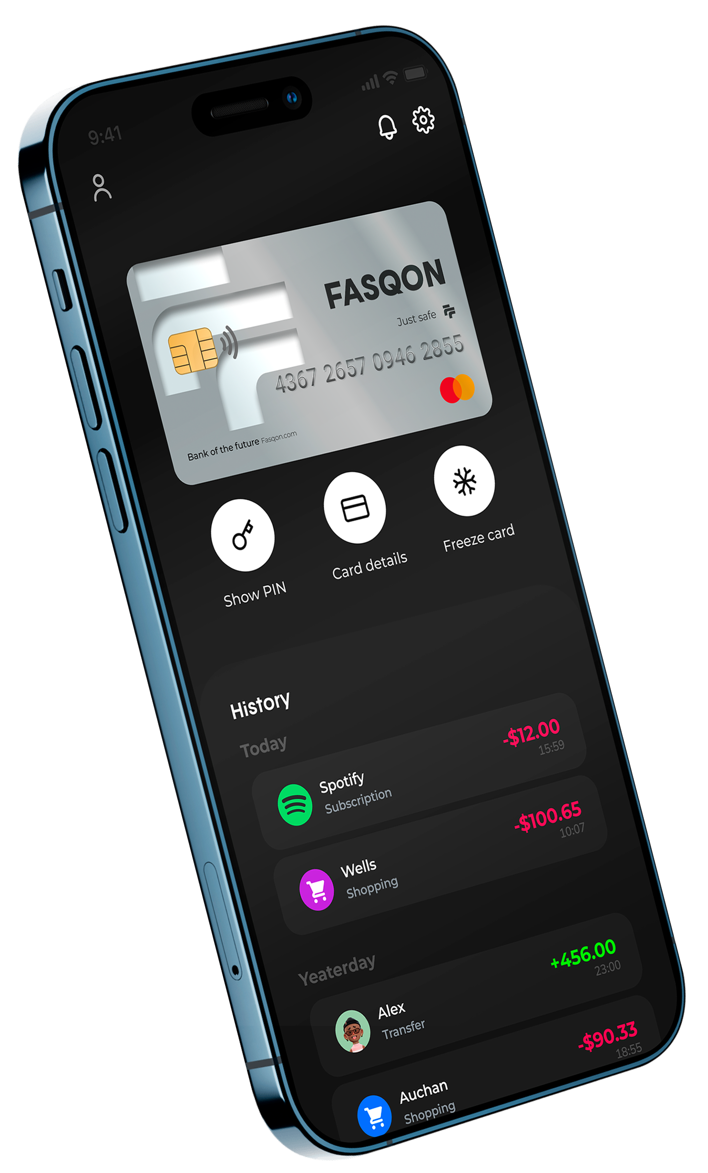 Fasqon Wallet phone 1
